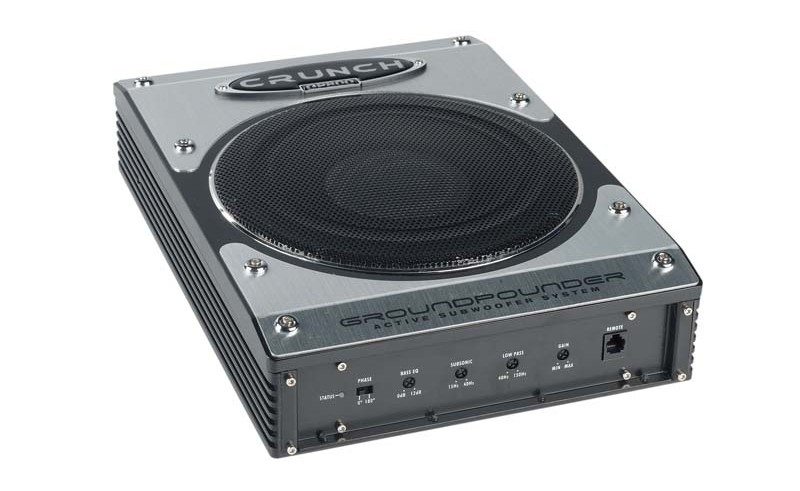 Car-Hifi Subwoofer Aktiv Crunch GP800 im Test, Bild 10