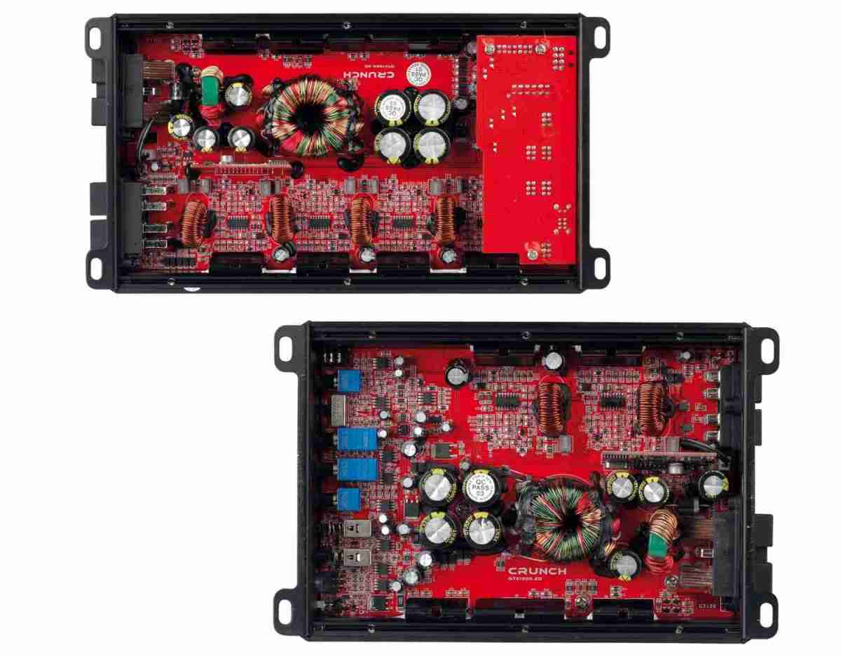 Serientest: Crunch GTX2250.1D, Crunch GTX1200.2D, Crunch GTX1600.4D, Bild 4 Car Hifi Endstufe Mono Crunch GTX2250.1D, Crunch GTX1200.2D, Crunch GTX1600.4D im Test , Bild 4
