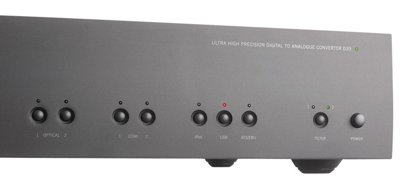 D/A-Wandler Arcam D33: Arcam D33, Bild 2 D/A-Wandler Arcam D33 im Test, Bild 2