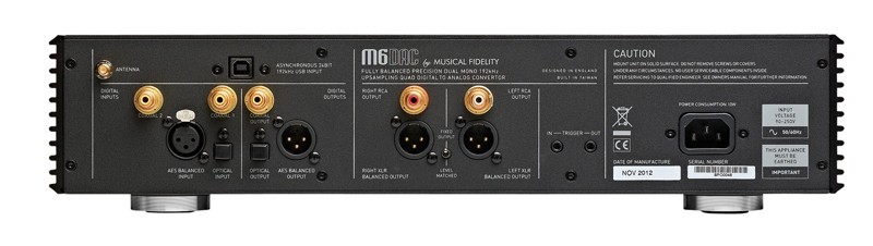 Der Mundöffner: Musical Fidelity M6 DAC, Bild 2 D/A-Wandler Musical Fidelity M6 DAC im Test, Bild 2