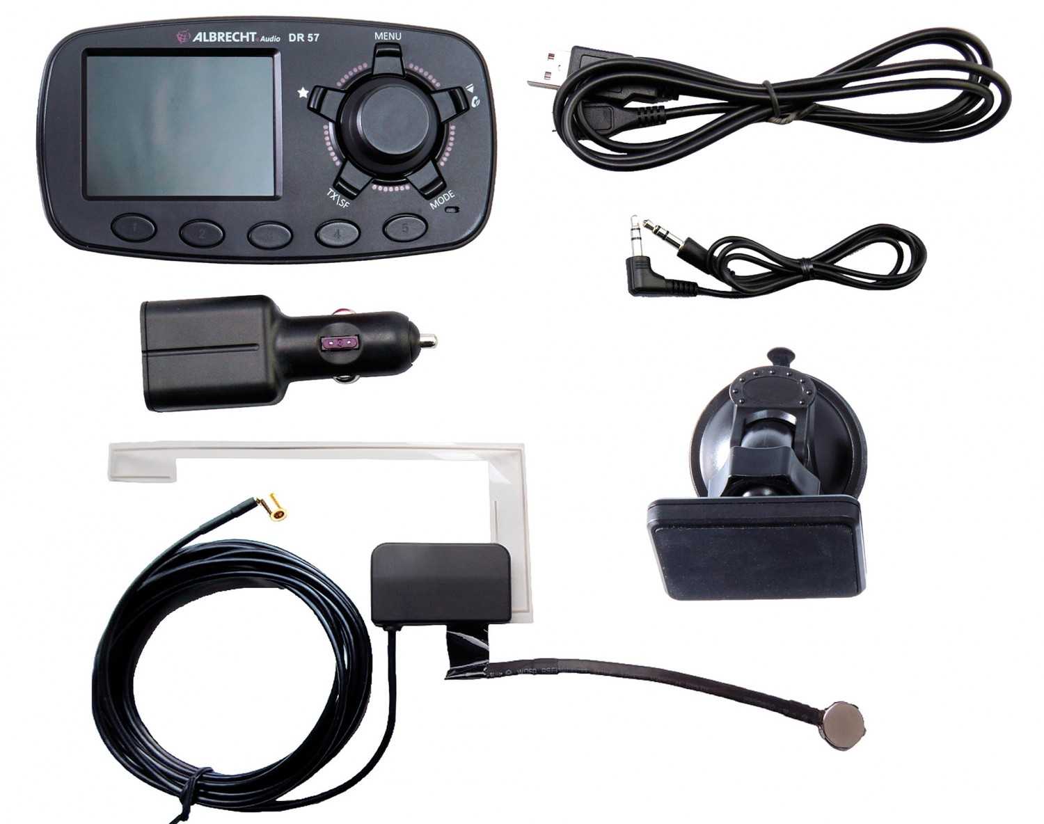 Digitalradio zum nachrüsten: Albrecht DR 57, Bild 2 DAB+ Radio Albrecht DR 57 im Test, Bild 2