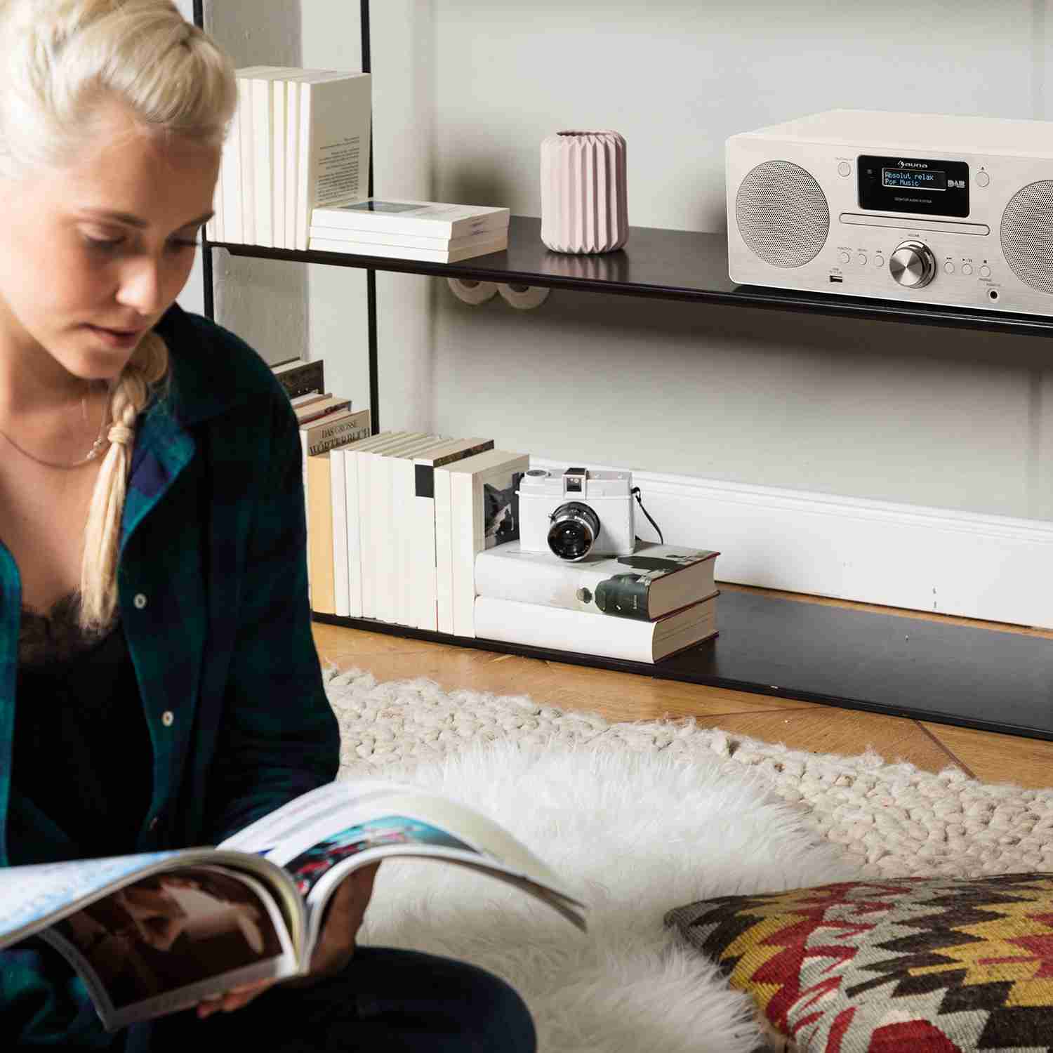 Elegant und modern: Auna Harvard 10031950, Bild 3 DAB+ Radio Auna Harvard 10031950 im Test, Bild 3