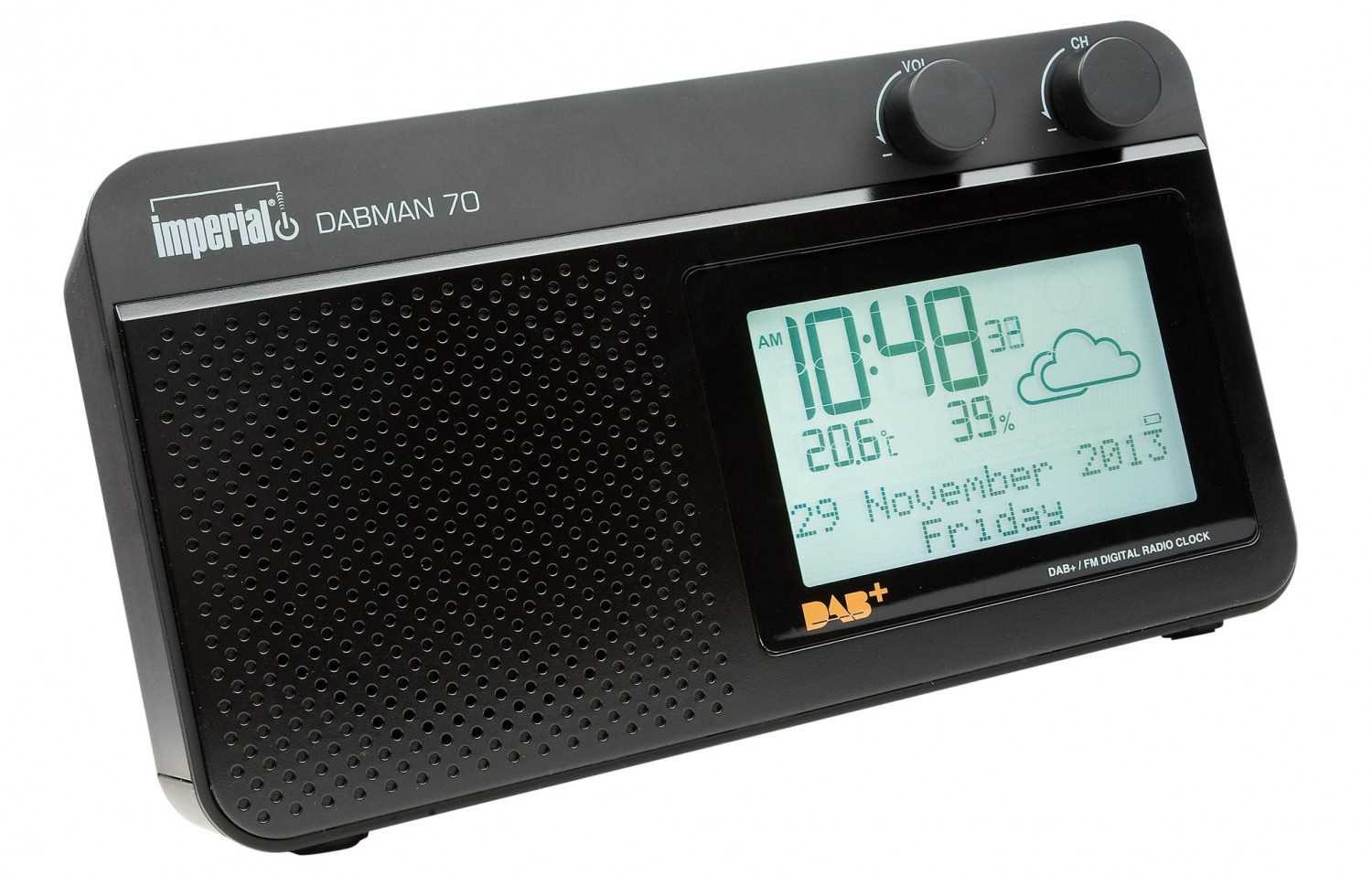 Wetterradio: Digitalbox Imperial DABMAN70, Bild 2 DAB+ Radio Digitalbox Imperial DABMAN70 im Test, Bild 2