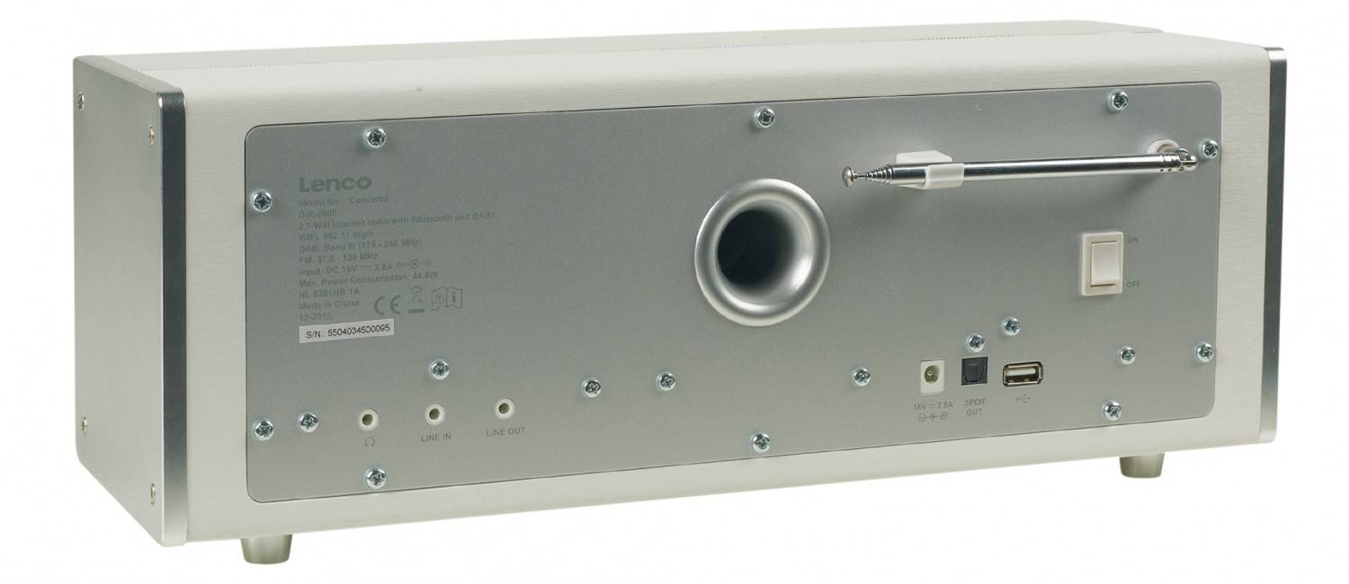 Volles Musikprogramm: Lenco Concerto DIR-2000, Bild 3 DAB+ Radio Lenco Concerto DIR-2000 im Test, Bild 3