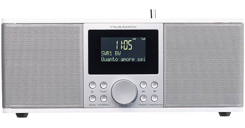 Viel Radio für wenig Geld?: Pearl VR-Radio DOR-500, Bild 2 DAB+ Radio Pearl VR-Radio DOR-500 im Test, Bild 2