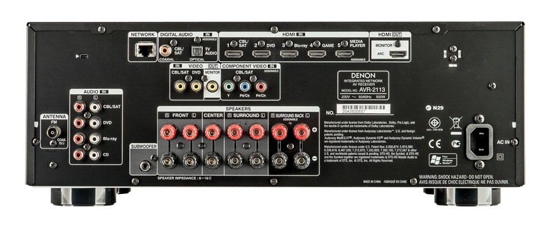 AV-Receiver Denon AVR-2113 im Test, Bild 5