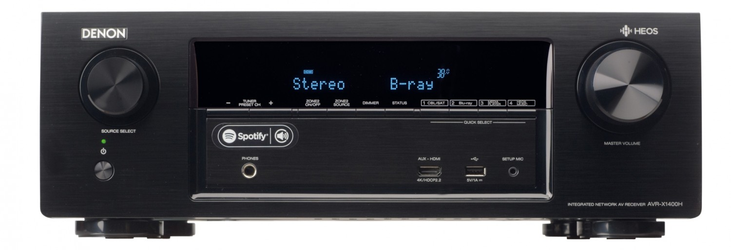 AV-Receiver Denon AVR-X1400H im Test, Bild 4