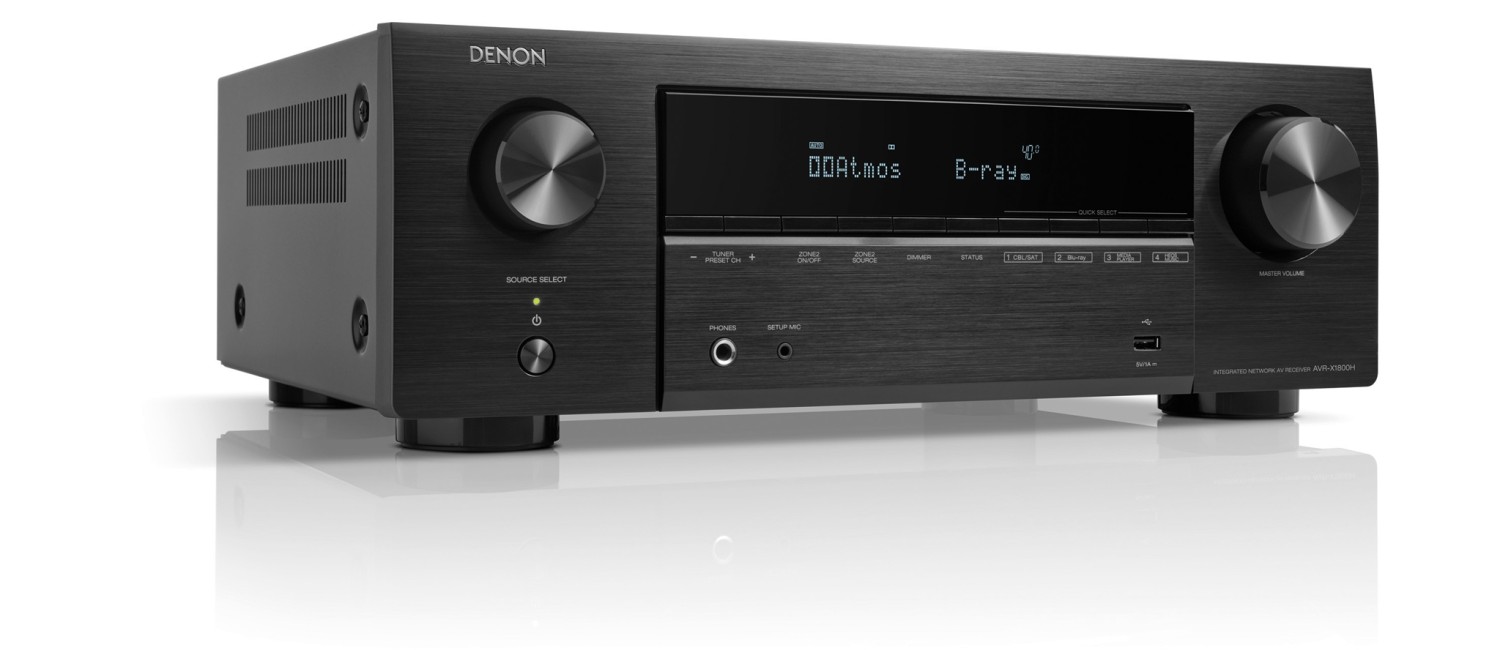 AV-Receiver Denon AVR-X1800H DAB im Test, Bild 2