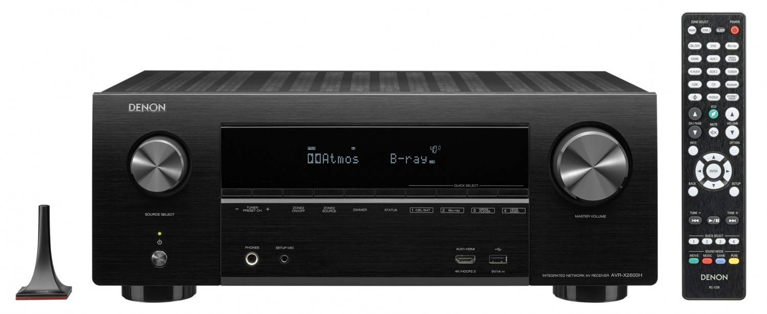 AV-Receiver Denon AVR-X2600H im Test, Bild 4