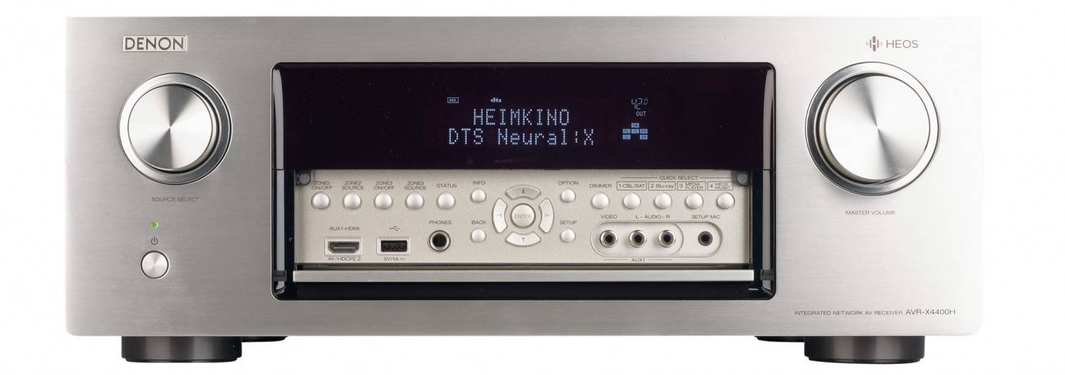 AV-Receiver Denon AVR-X4400H im Test, Bild 3