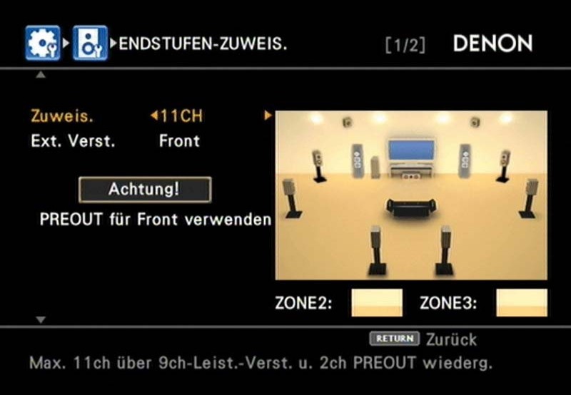 Blu-ray-Player Denon DBP-A100, Denon AVR-A100 im Test , Bild 7