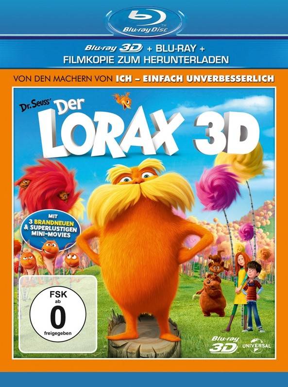 Blu-ray Film Der Lorax (Universal) im Test, Bild 1