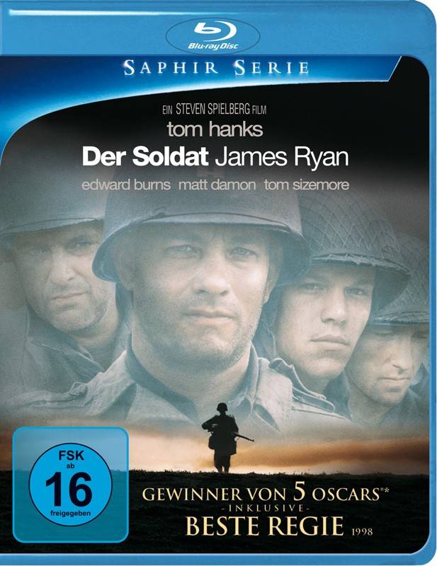 Der Soldat James Ryan: Der Soldat James Ryan (Paramount), Bild 1 Blu-ray Film Der Soldat James Ryan (Paramount) im Test, Bild 1