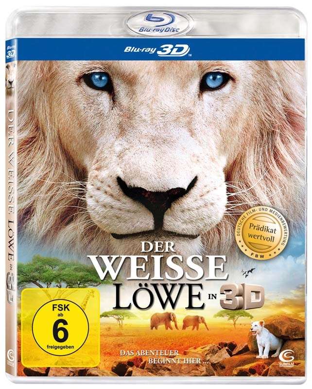 Blu-ray Film Der weiße Löwe 3D-Blu-ray (Sunfilm) im Test, Bild 1