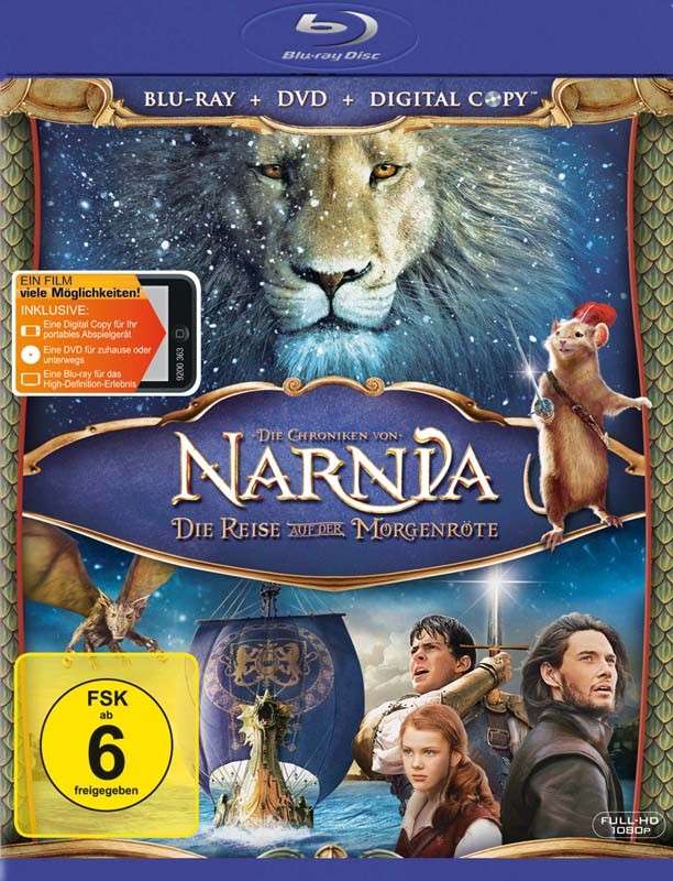 Blu-ray Film Die Chroniken von Narnia: Die Reise auf der Morgenröte (Fox) im Test, Bild 1