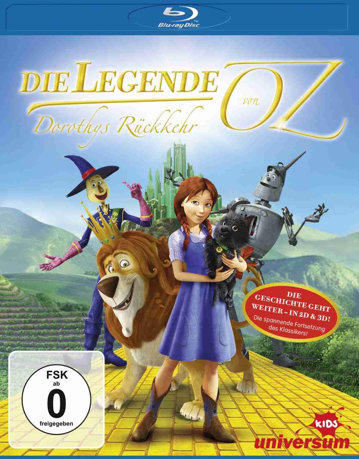 Die Legende von Oz – Dorothy’s Rückkehr: Die Legende von Oz – Dorothy’s Rückkehr (Universum), Bild 1 Blu-ray Film Die Legende von Oz – Dorothy’s Rückkehr (Universum) im Test, Bild 1