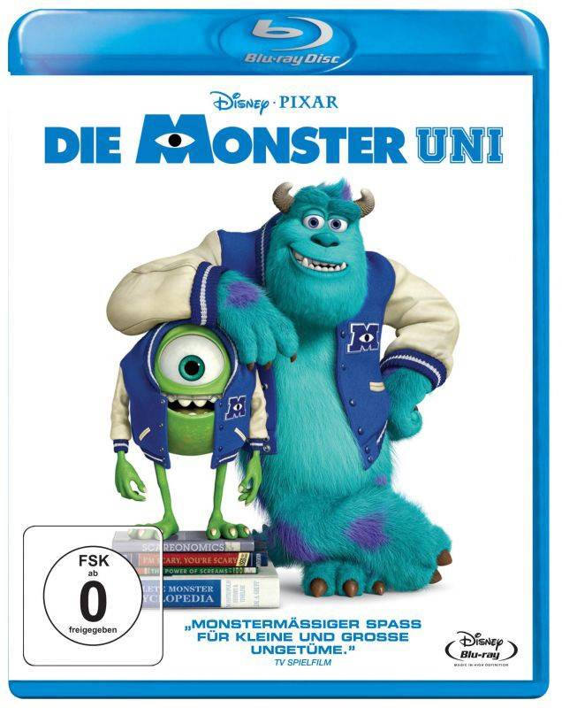 Blu-ray Film Die Monster Uni (Walt Disney Studios) im Test, Bild 1