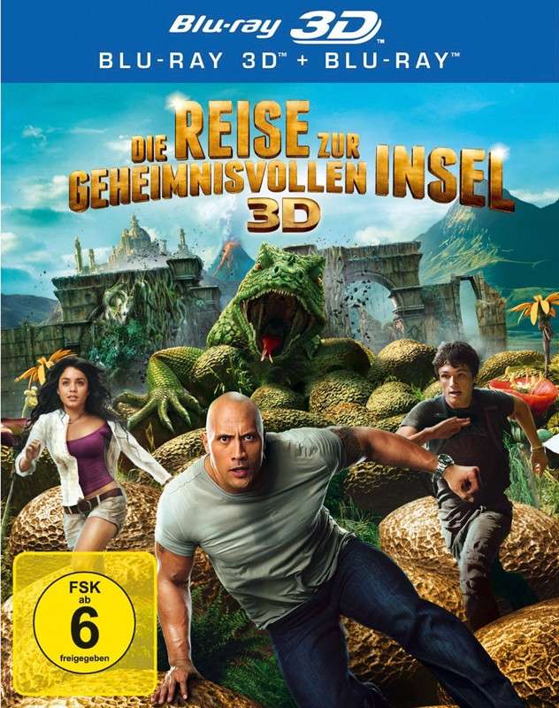 Die Reise zur geheimnissvollen Insel: Die Reise zur geheimnissvollen Insel (Warner), Bild 1 Blu-ray Film Die Reise zur geheimnissvollen Insel (Warner) im Test, Bild 1