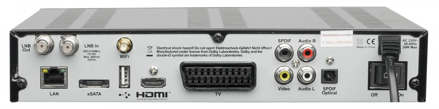 Sat Receiver ohne Festplatte Digitalbox Imperial HD 10+ Hybrid im Test, Bild 2