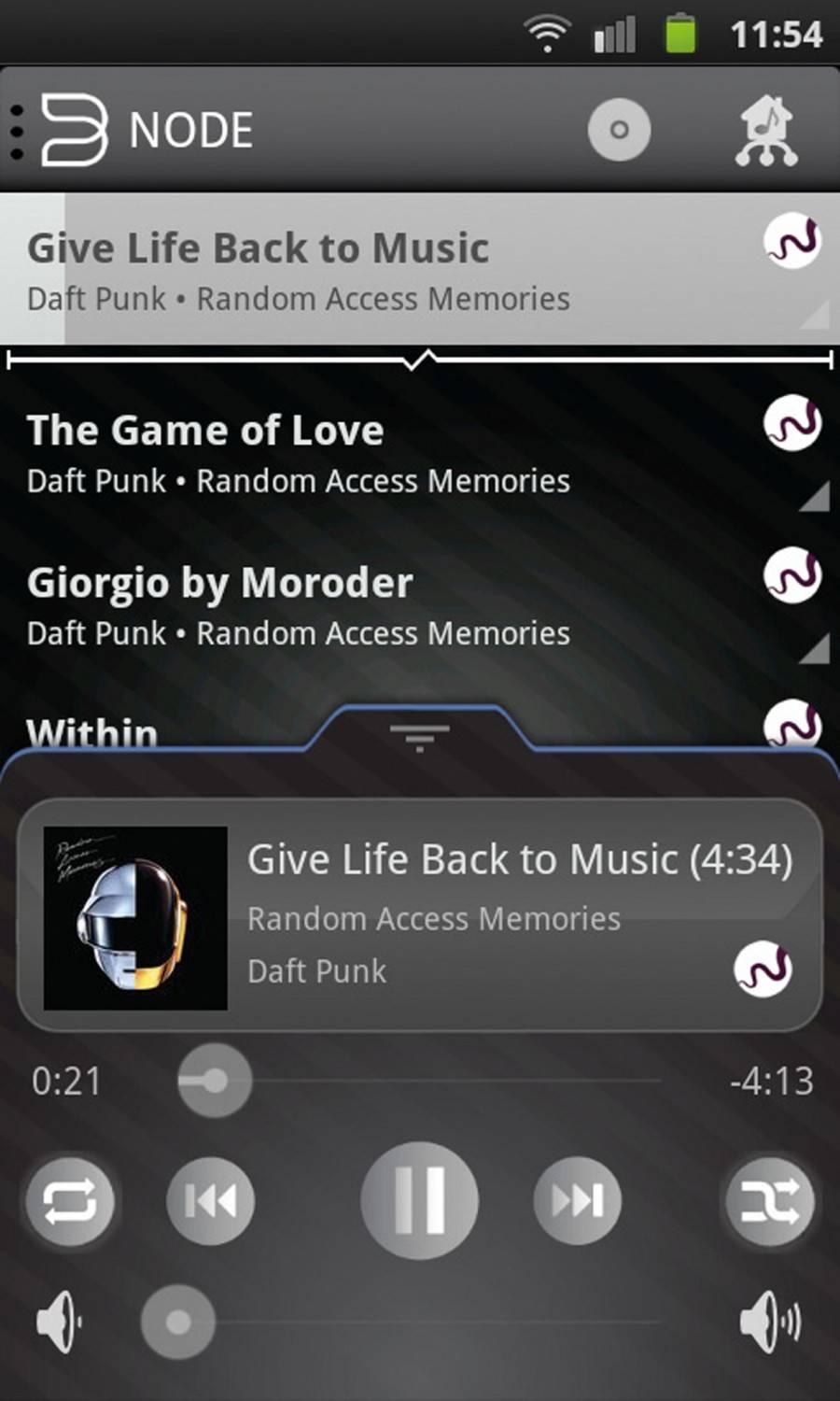 Knotenpunkt: Bluesound Node, Bild 5 DLNA- / Netzwerk- Clients / Server / Player Bluesound Node im Test, Bild 5