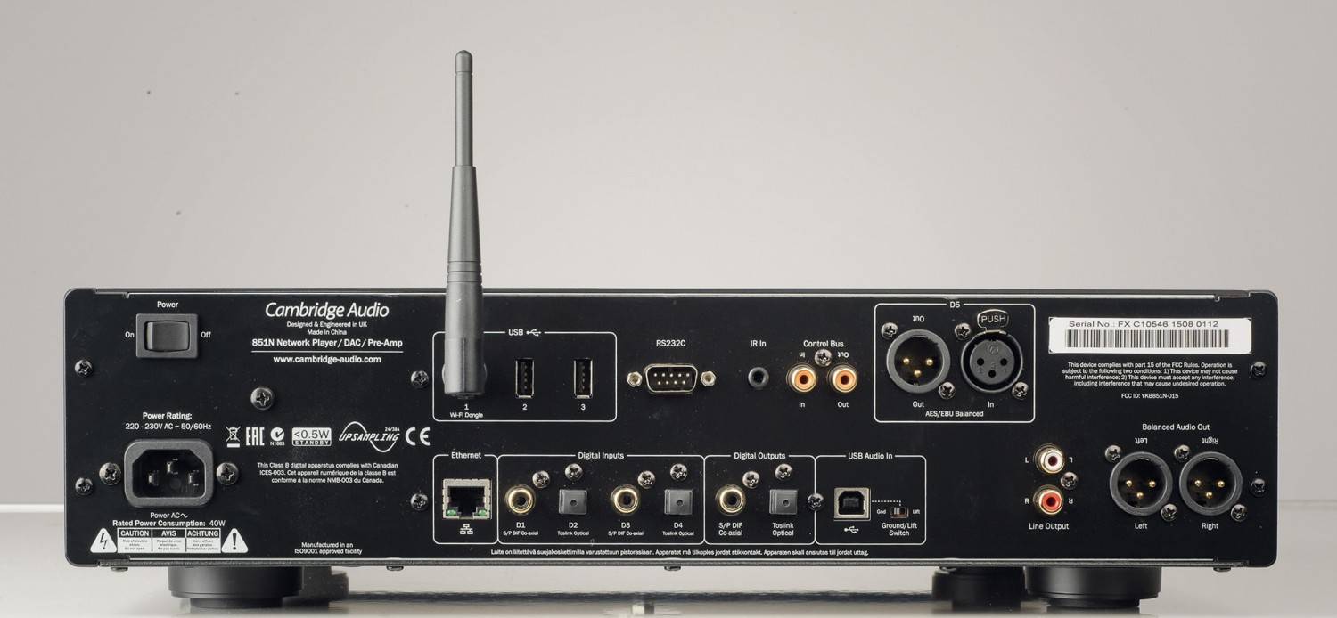 DLNA- / Netzwerk- Clients / Server / Player Cambridge Audio Azur 851N im Test, Bild 4