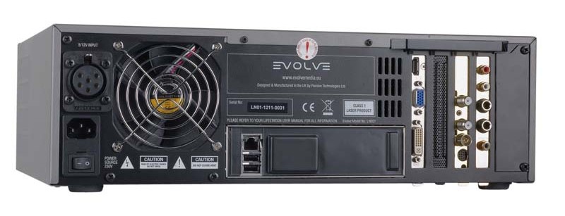 Sehen und hören: Evolve Media Lifestation, Bild 6 DLNA- / Netzwerk- Clients / Server / Player Evolve Media Lifestation im Test, Bild 6