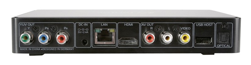 Einfach schick: Fantec TV-FHDS, Bild 4 DLNA- / Netzwerk- Clients / Server / Player Fantec TV-FHDS im Test, Bild 4