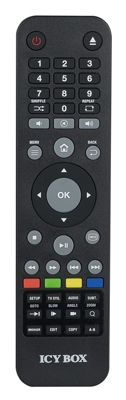 Icybox IB-MP3011 Plus, Bild 7 DLNA- / Netzwerk- Clients / Server / Player Icybox IB-MP3011 Plus im Test, Bild 7