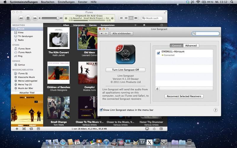 Netzwerkplayer Linn Akurate DSM: Linn Akurate DSM, Bild 11 DLNA- / Netzwerk- Clients / Server / Player Linn Akurate DSM im Test, Bild 11