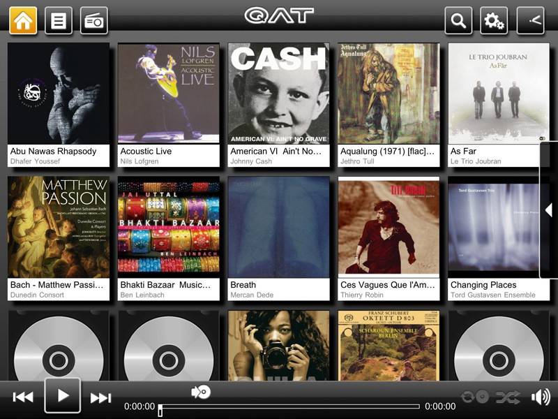 Glänzende Aussichten: QAT MS5, Bild 9 DLNA- / Netzwerk- Clients / Server / Player QAT MS5 im Test, Bild 9