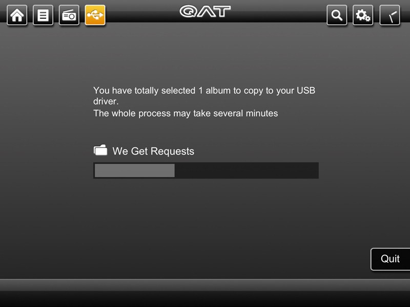 Glänzende Aussichten: QAT MS5, Bild 10 DLNA- / Netzwerk- Clients / Server / Player QAT MS5 im Test, Bild 10