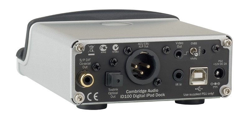 Lieferservice: Cambridge Audio iD100, Bild 5 Docking Stations Cambridge Audio iD100 im Test, Bild 5