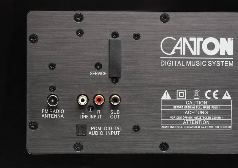 Vollwertig: Canton musicbox M, Bild 3 Docking Stations Canton musicbox M im Test, Bild 3