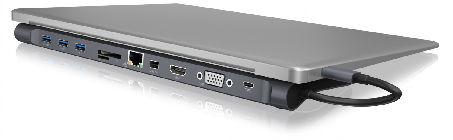 Dockingstation ICY BOX IB-DK2102-C: Icybox IB-DK2102-C, Bild 2 Docking Stations Icybox IB-DK2102-C im Test, Bild 2