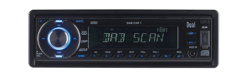 Dual DAB Car 1, Bild 1 1-DIN-Autoradios Dual DAB Car 1 im Test, Bild 1