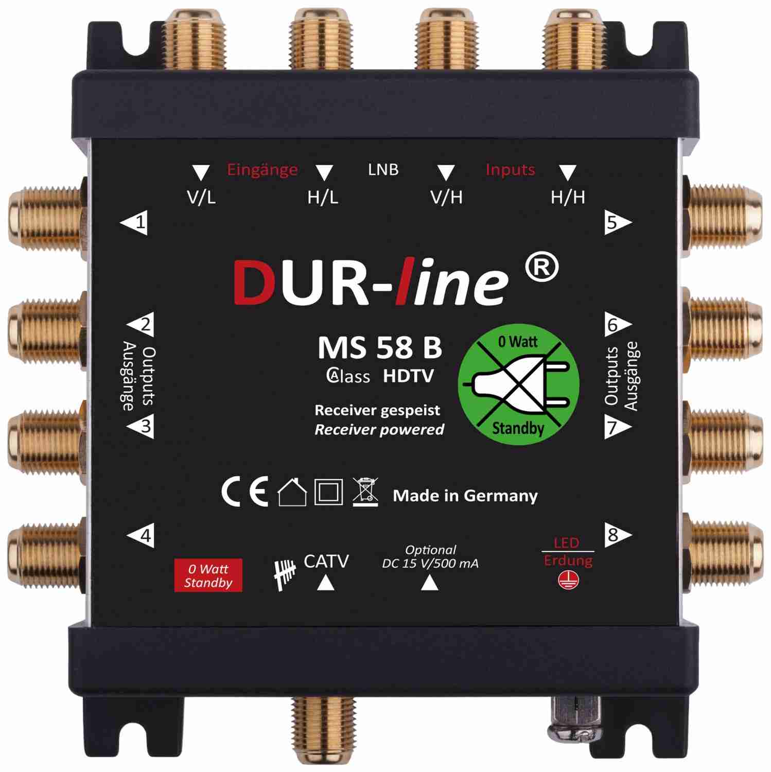 Zubehör Heimkino Durasat DUR-line MS 58 B, Televes dCSS NevoSwitch MSU5216C im Test , Bild 2