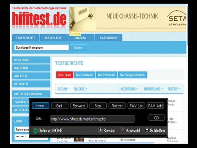 HDTV + Internet: Opensat Azbox Premium HD Plus, Bild 4 Sat Receiver mit Festplatte Opensat Azbox Premium HD Plus im Test, Bild 4