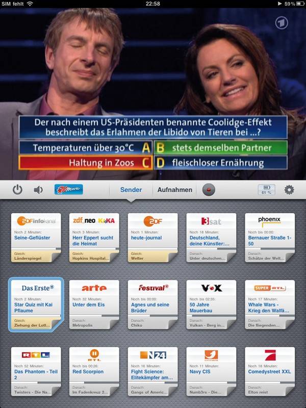 Fernsehen auf dem iPad: equinux tizi, Bild 4 DVB-T Receiver ohne Festplatte equinux tizi im Test, Bild 4
