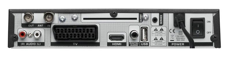 Preiswerter Einstieg: Smart CX72, Bild 2 Kabel Receiver ohne Festplatte Smart CX72 im Test, Bild 2