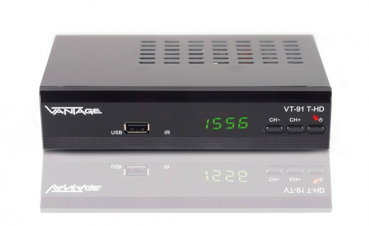 HD-TV via Antenne: Vantage VT-91 T-HD, Bild 1 DVB-T Receiver ohne Festplatte Vantage VT-91 T-HD im Test, Bild 1