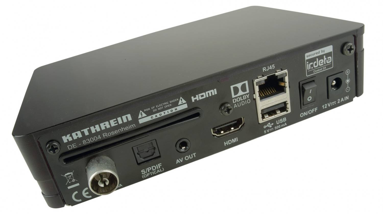 DVB-T Receiver ohne Festplatte Kathrein UFT 930 im Test, Bild 2