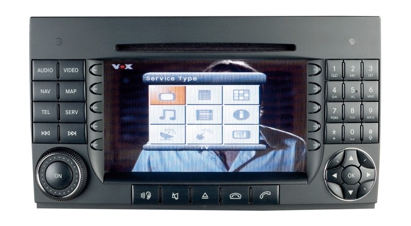TV am Originalnavi: Dvblogic DVB, Bild 1 DVB-T-Tuner Dvblogic DVB im Test, Bild 1