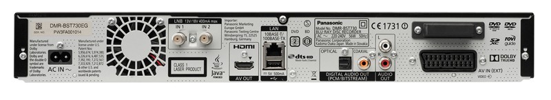 Rundum-sorglos-Paket: Panasonic DMR-BST730, Bild 2 Blu-ray-Rekorder Panasonic DMR-BST730 im Test, Bild 2
