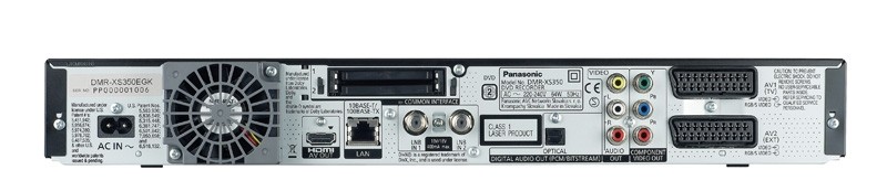 WM in HDTV aufnehmen: Panasonic DMR-XS350, Bild 2 DVD-Rekorder Panasonic DMR-XS350 im Test, Bild 2