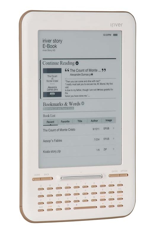 E-Book Reader iRiver Story HD im Test, Bild 6