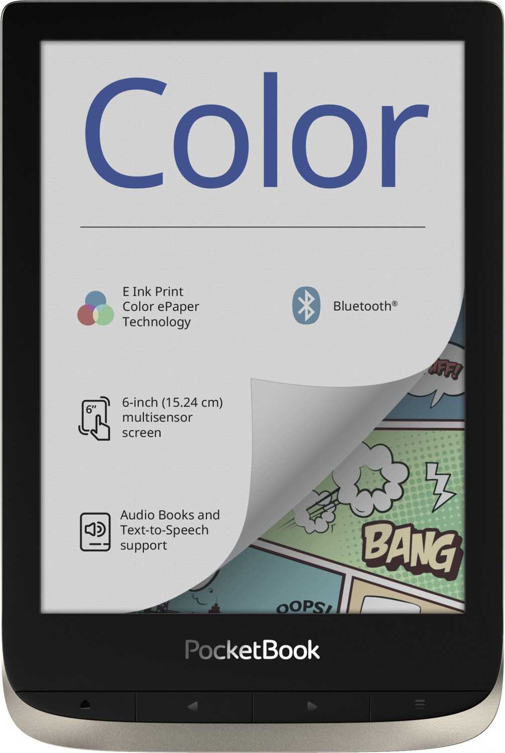 Entspanntes Lesen: Pocketbook Color Moon Silver, Bild 2 E-Book Reader Pocketbook Color Moon Silver im Test, Bild 2