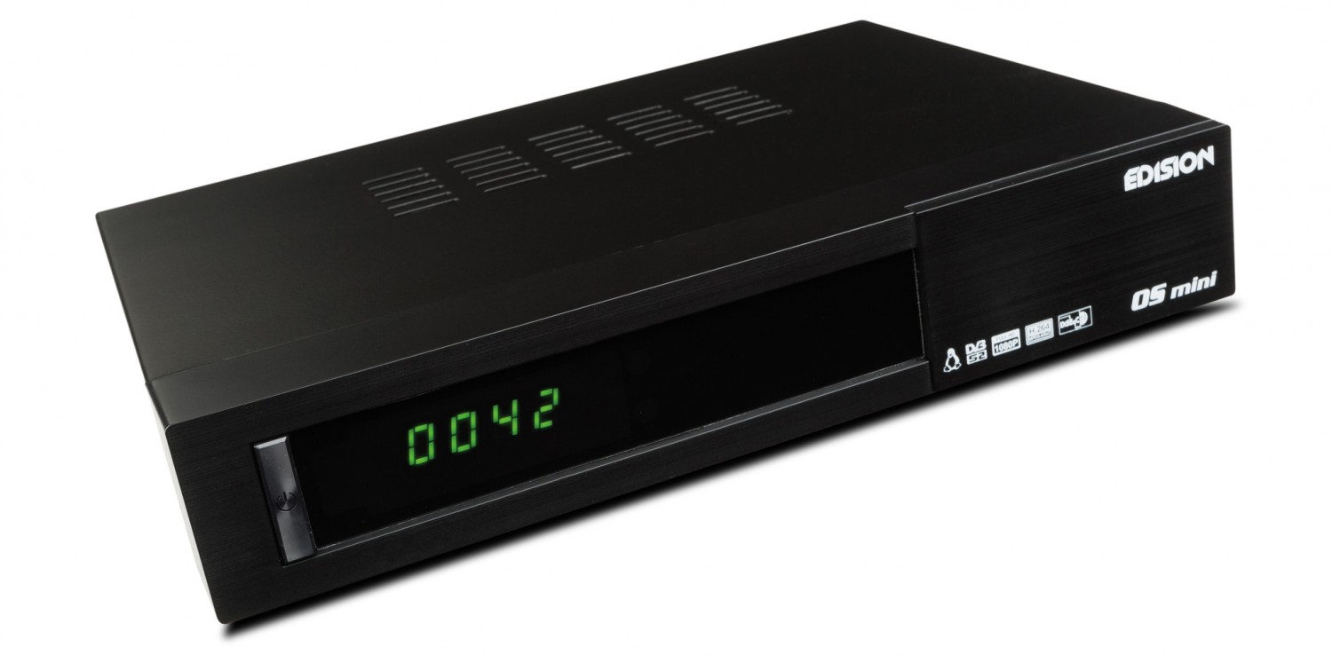 Sat Receiver ohne Festplatte Edision OS mini im Test, Bild 1