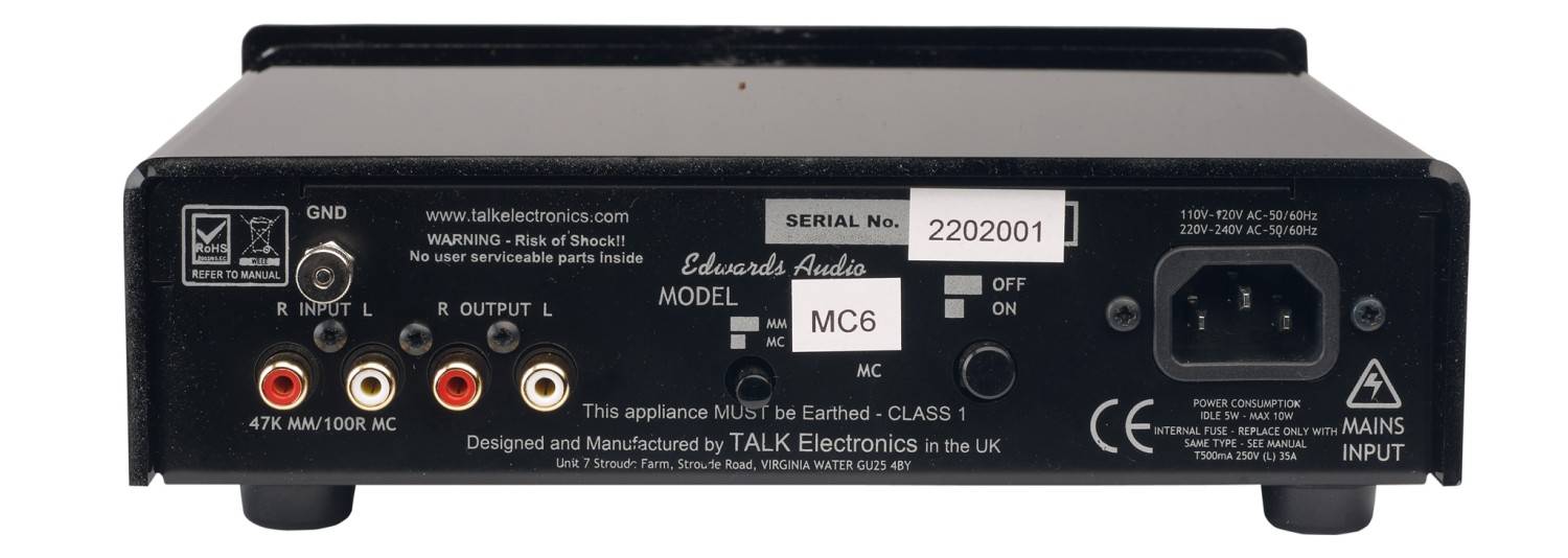 Phono Vorstufen Edwards Audio MC6 im Test, Bild 6