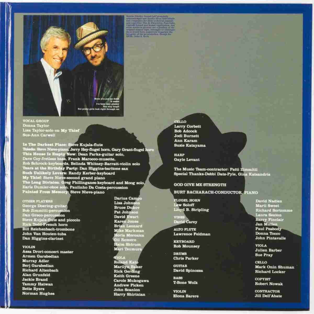 Schallplatte Elvis Costello, Burt Bacharach - Painted from Memory (Mercury, MoFi, Universal Music) im Test, Bild 4