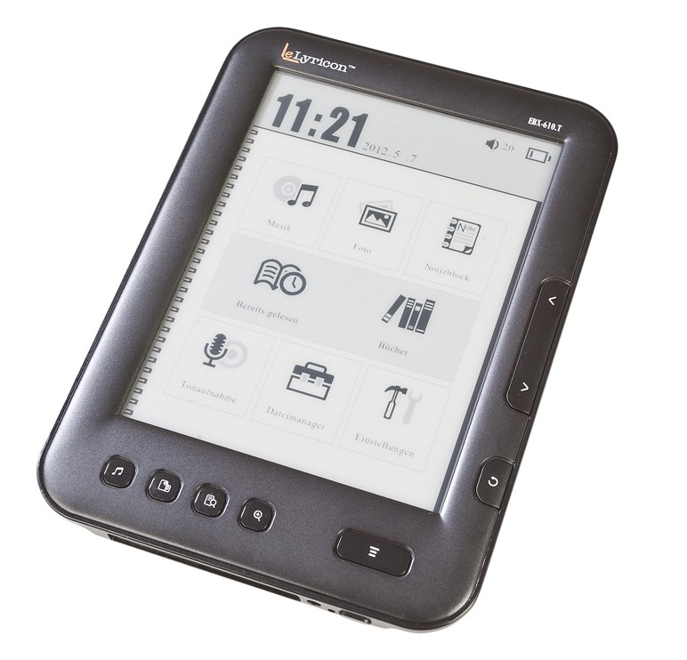 E-Book Reader eLyricon EBX-610T.E-Ink im Test, Bild 3